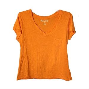 Women’s Orange Pocket Tee